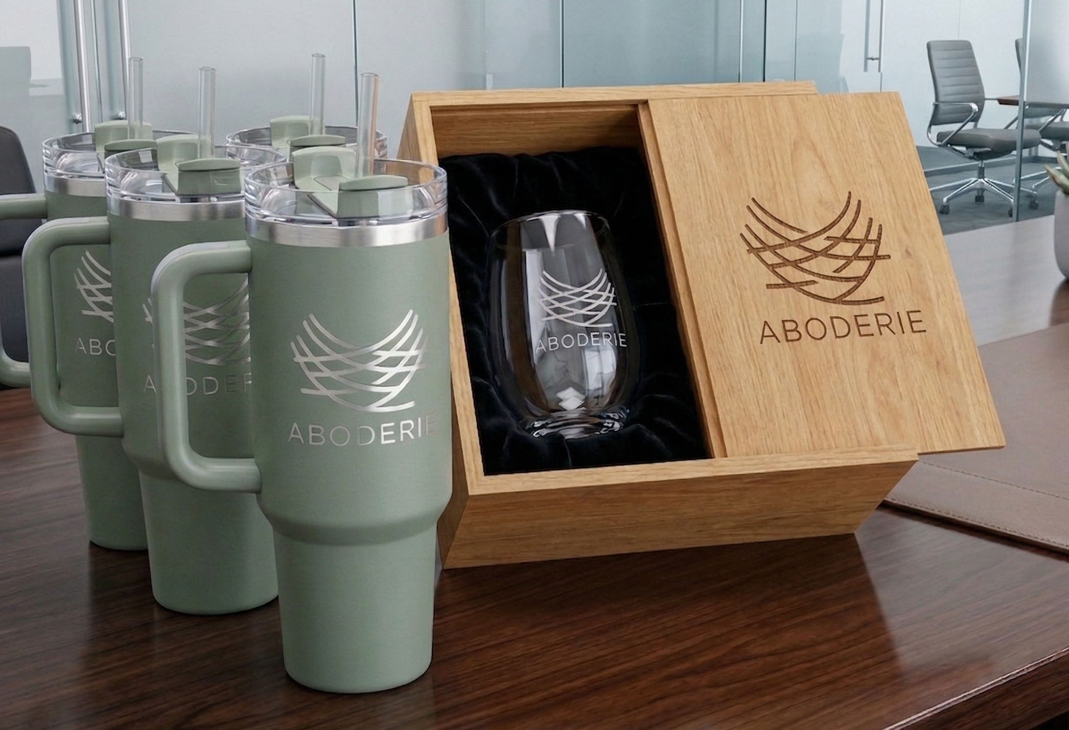 Custom Engraving Branded Merch